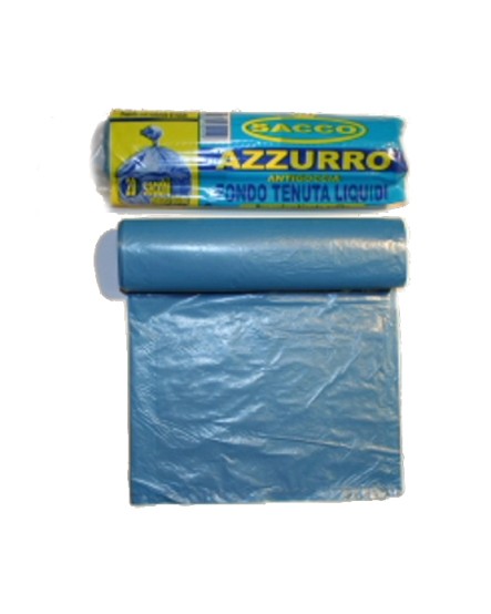 SACCO PLAST.AZZURRO GR.15 - 50X60 - 500 PZ