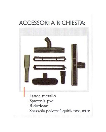 ACCESSORI ASPIRATORI PROFESSIONALI STANDARD