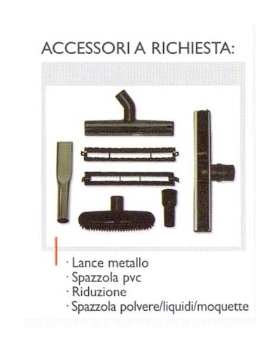 ACCESSORI ASPIRATORI PROFESSIONALI STANDARD