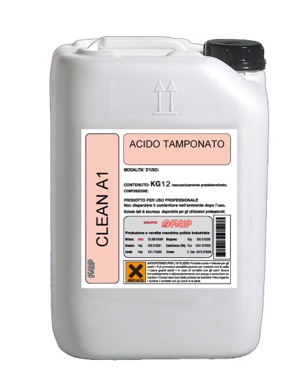 CLEAN A1 - ACIDO TAMPONATO - KG 1