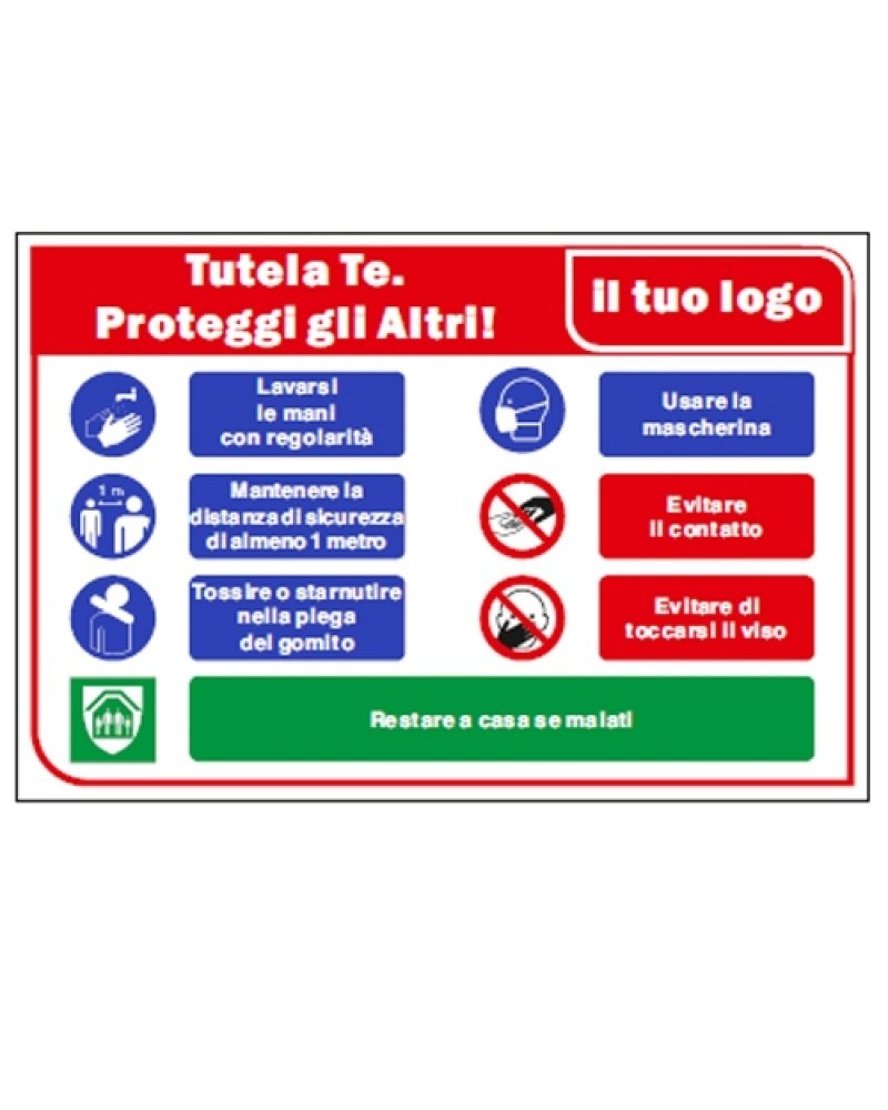 Cartello Regolamento interno della piscina - AD - PVC Adesivo