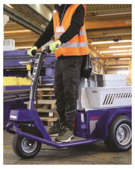 JACK Zallys Trattorino elettrico industriale