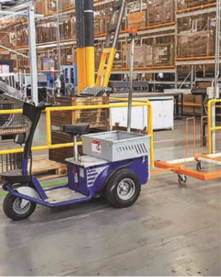 JACK Zallys Trattorino elettrico industriale