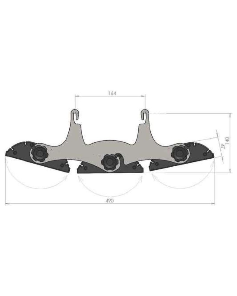 LAMPADE DOPPIA O TRIPLA SOSPENSIONE