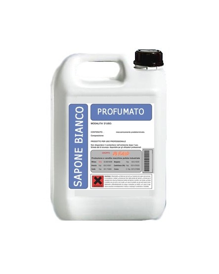 Sapone bianco profumo di muschio KG 5