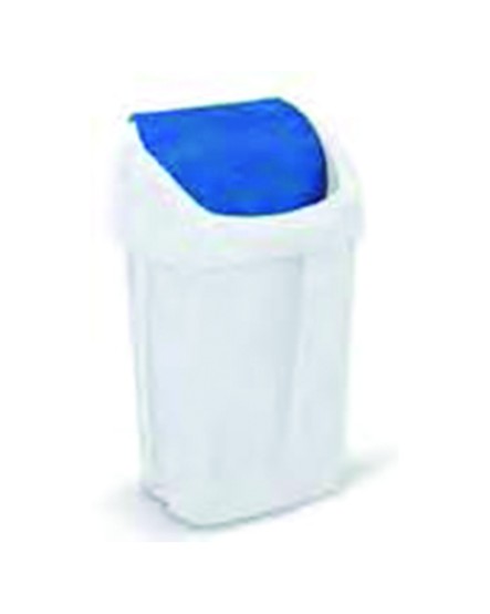 Sunware Delta – Pattumiera Con Coperchio Basculante, 25 Litri, Colore Grigio, Made In Olanda