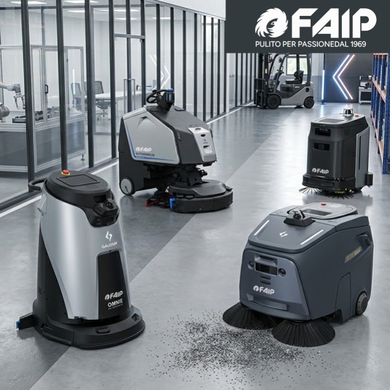 Guida al Robot Lavapavimenti Professionale: Come Scegliere l'Automazione FAIP